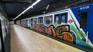 Los grafitis costaron a Metro más de un millón y medio en 2017