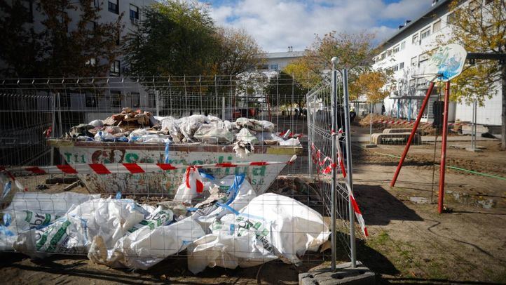 Obras paralizadas en el poblado A de Fuencarral.