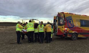 Herido grave al caer cuando practicaba motocross en las Barranquillas