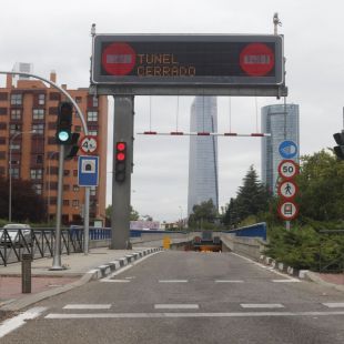 La lluvia obliga a cortar de nuevo dos túneles por filtraciones