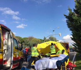 Fallece el menor atropellado junto al parque Juan Carlos I