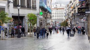 La calle Carretas, abierta a los peatones