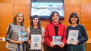 El reino de Keka y Keiko está escrito por Laura Rodríguez y Mª Ángeles de la Cruz, esta última, psicóloga de menores del Punto Municipal del Observatorio Regional de la Violencia de Género de la ciudad.