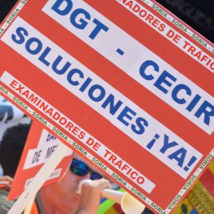 Los examinadores de tráfico vuelven a la huelga en diciembre