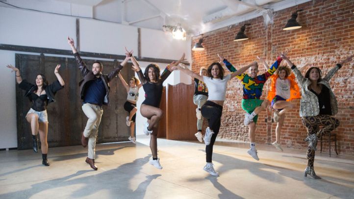 Ensayo en Madrid del musical Flashdance