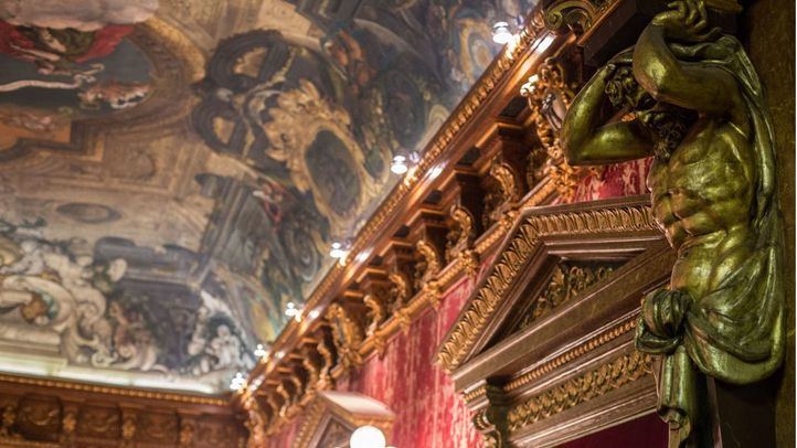 Antiguo salón de Plenos de la Casa de la Villa.