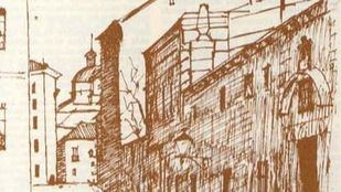 Dibujo de la calle Sacramento.