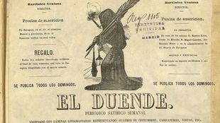 El Duende, uno de los imitadores del Duende Satírico de Madrid.