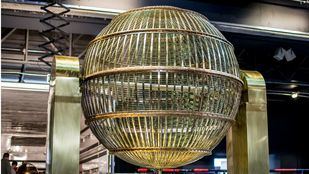 Bombos de la Lotería de Navidad.