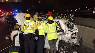Fallece un joven de 20 años en una colisión en Méndez Álvaro
