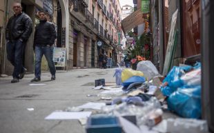 "La ciudad está guarra"