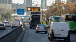 Madrid mantiene el escenario 1: velocidad reducida en la M-30