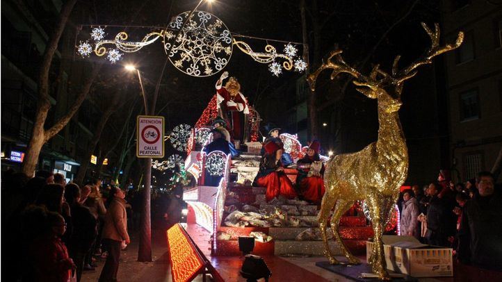 Cabalgata de Reyes de Alcorcón en 2018.