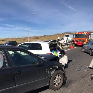 Madrid registra 20 fallecidos menos en accidentes de tráfico que en 2017