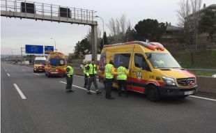 El taxista atropellado por un VTC, en la UCI muy grave