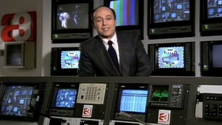 Miguel Ángel Nieto aparecía en la pantalla en la primera emisión de Antena 3