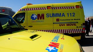 Herido un trabajador tras caer desde tres metros en El Escorial