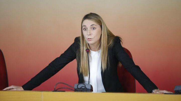 La portavoz de Psoe en la comisión de Cultura del Ayuntamiento de Madrid, Mar Espinar.