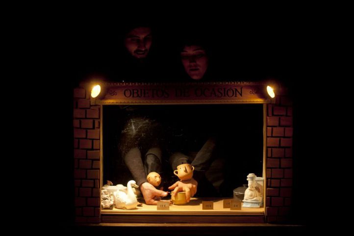 'A mano', el espectáculo con títeres de barro, podrá verse en Madrid este sábado y domingo.