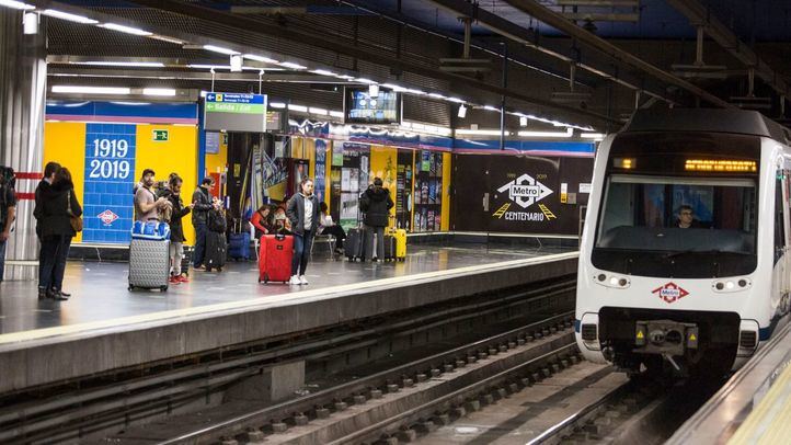 Metro de Madrid.