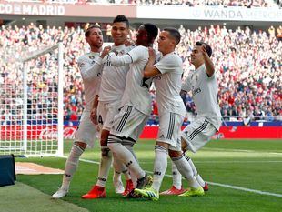 Casemiro, Ramos y Bale dan la victoria del derbi al Real Madrid