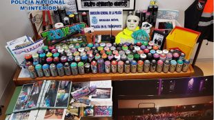 Detenidos 18 grafiteros por pintadas en Metro