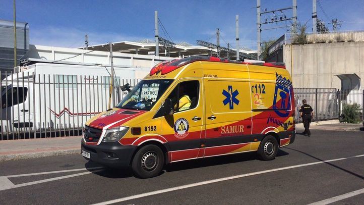 Ambulancia del Samur.