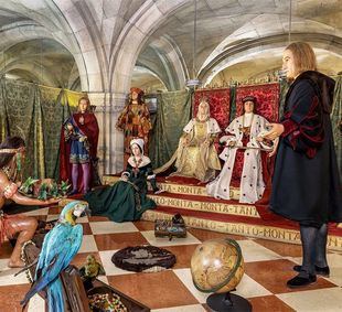 Cristóbal Colón, primer morador del Museo de Cera