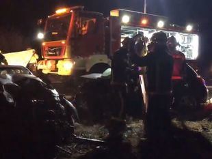 Fallecen tres personas por un choque frontolateral en Pozuelo del Rey