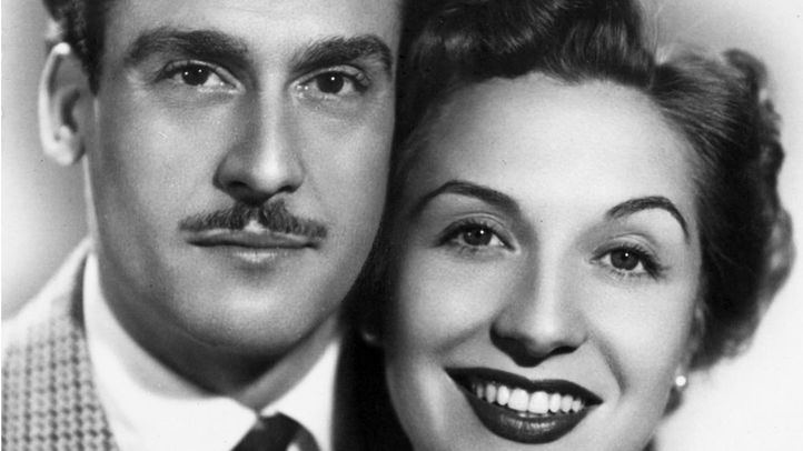 La actriz Luchy Soto con su esposo, Luis Peña