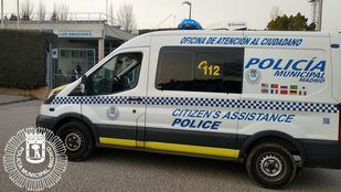 Los agentes se personaron en el Polideportivo Luis Aragonés para realizar una investigación ante los avisos.
