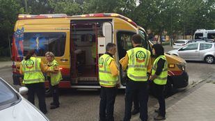 Foto de archivo de una ambulancia del Samur