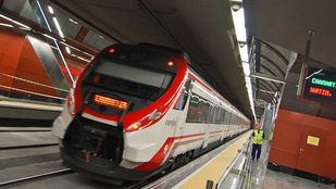 Tren de Cercanías Renfe.