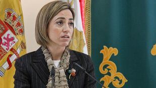 Carme Chacon, en uno de sus actos como ministra de Defensa.