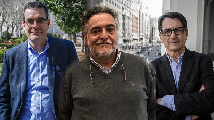 Friso de los candidatos a las primarias del PSOE a la alcaldía de Madrid