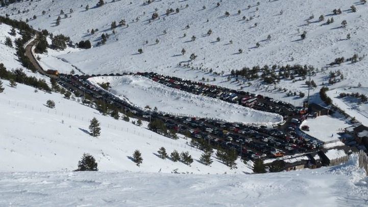 Estación de Valdesquí.