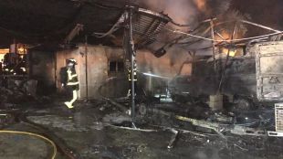 Un incendio en Navalcarnero deja 14 personas intoxicadas