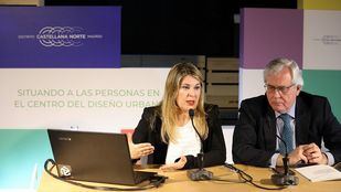 Gema del Pozo, directora del Área de Compromiso Social de DCN, y José Luis Rodríguez, dircom de la promotora.