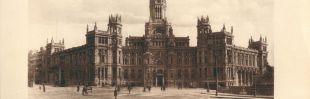 Una capilla y una sala de reparto de correo: así era el Palacio de Cibeles hace 100 años
