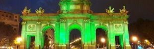 San Patricio teñirá de verde los principales monumentos madrileños