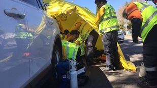 Atropellado un anciano mientras cruzaba la calle