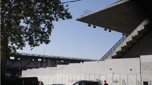 Estadio del Rayo Vallecano.