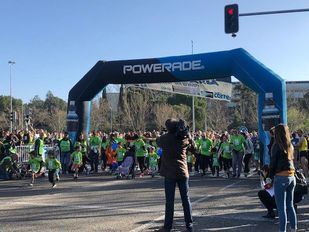 Los menores acogidos en residencias, protagonistas de la Media Maratón Universitaria