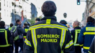 Un bombero, en una foto de archivo.