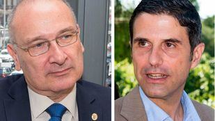 Los alcaldes de Parla, Luis Martínez Hervás, y Alcalá de Henares, Javier Rodríguez Palacios