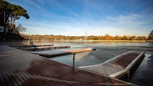 El lago de Casa de Campo, con pérdidas de agua tras su reforma