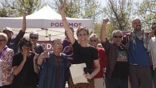 Gema Gil, candidata de Podemos a la Alcaldía de Leganés.