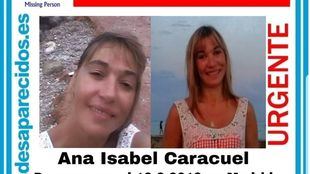 Desaparecida una mujer en Madrid desde hace tres semanas