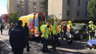 Un fallecido y dos heridos en un incendio en Ciudad de los Periodistas