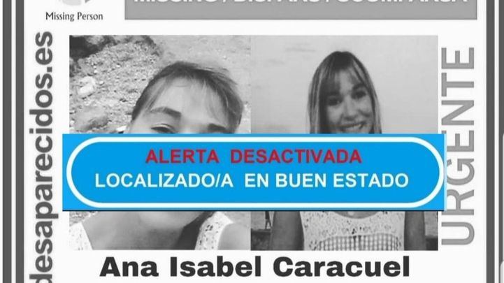La mujer desaparecida hace tres semanas en Madrid ha sido localizada en buen estado.